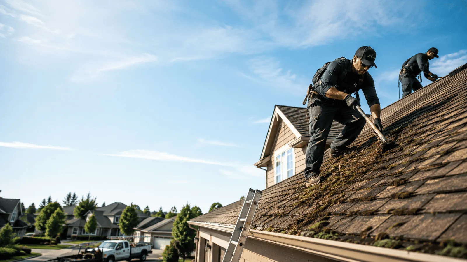 Roof Moss Removal in Leon, WV near me